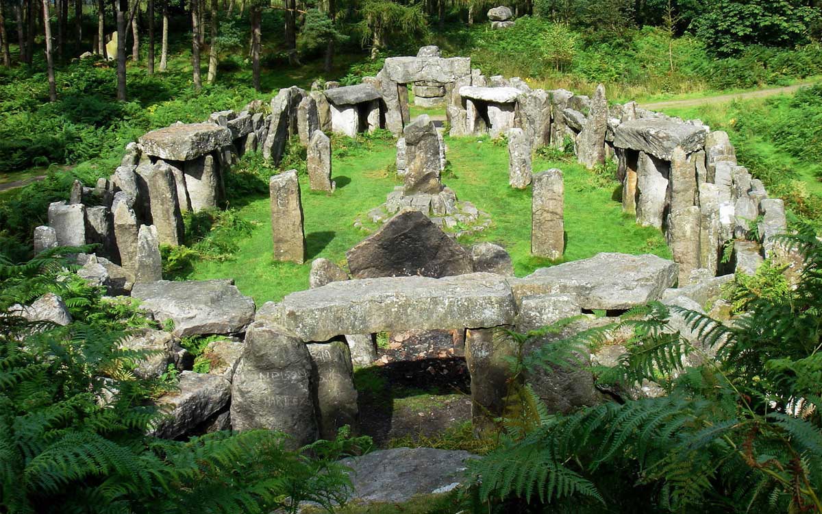Druids Temple on the Swinton Estate