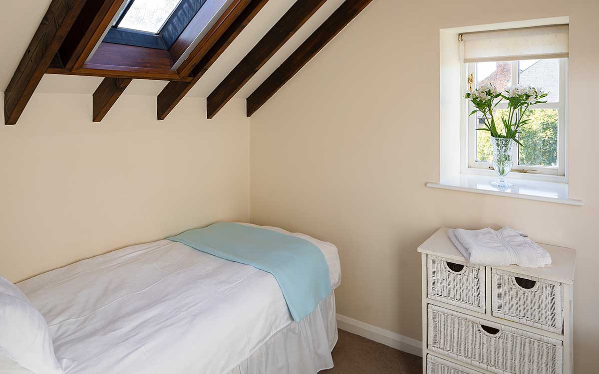 The Stable Block upstairs single bedroom
