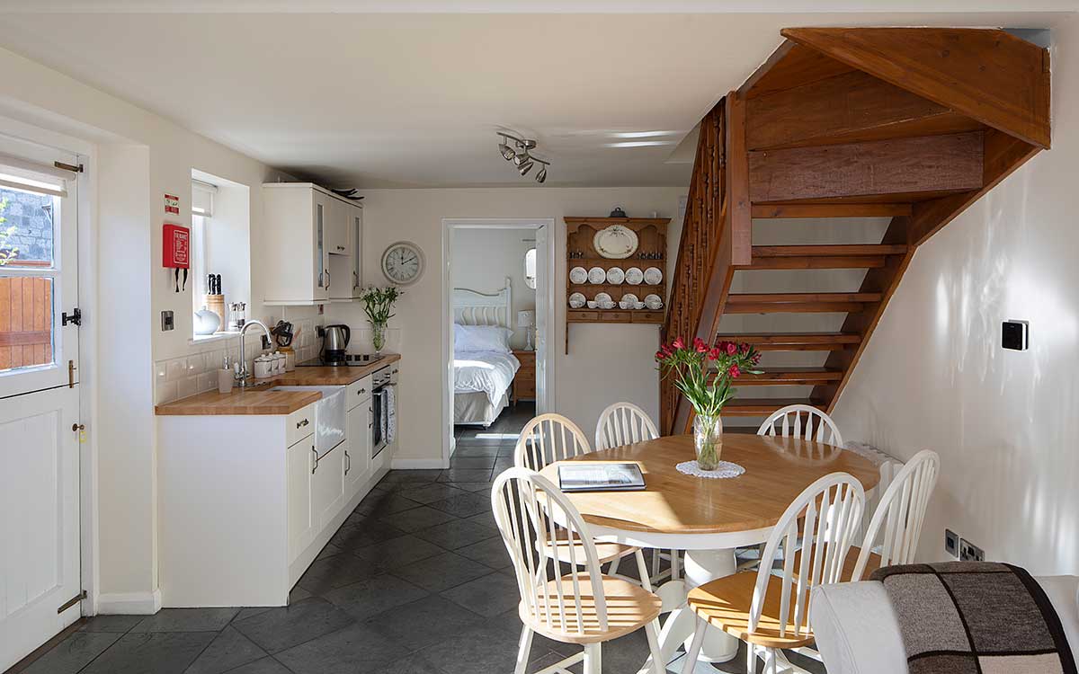Stable Block open plan dining kitchen area