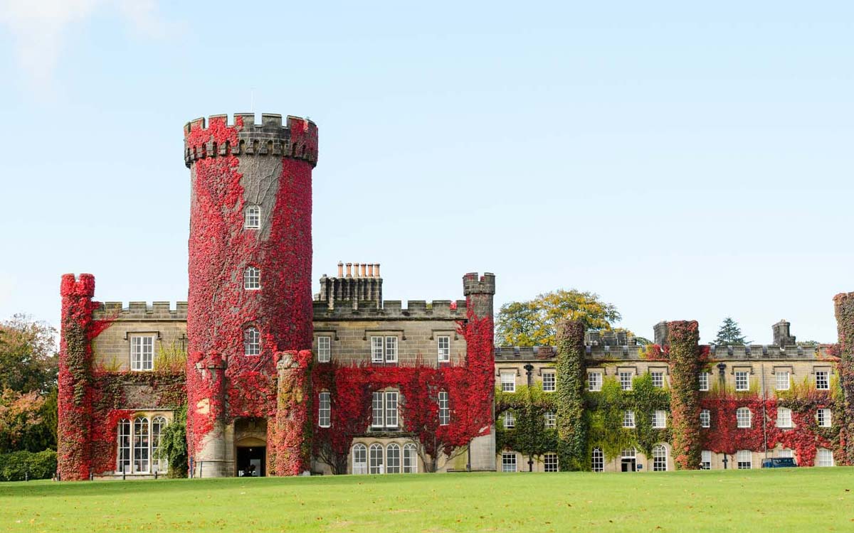 Swinton Park in autumn